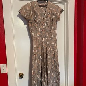 1950s Vintage Jean Lang Dress